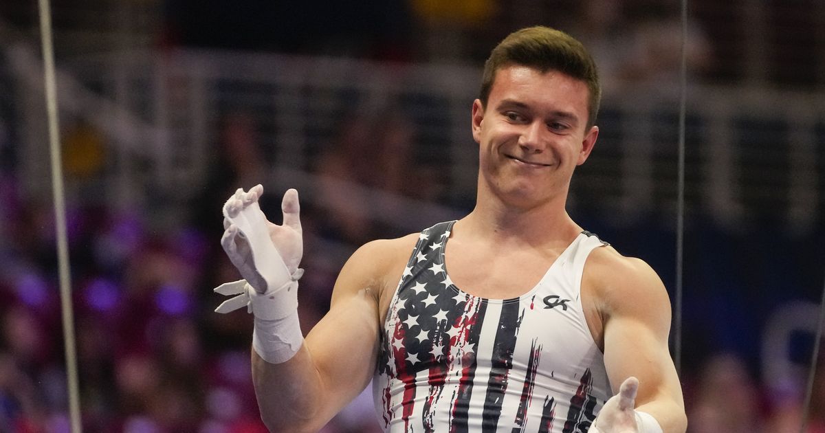 Rising star Brody Malone headlines men’s Olympic gymnastics team | The