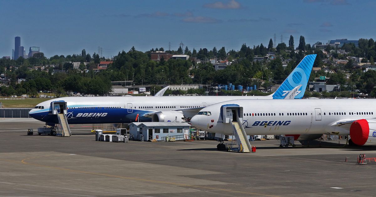 Boeing just scrapped one of the first 777Xs to roll off Everett line