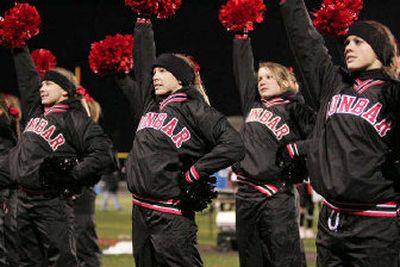 
 From left, are Courtney, Ryan, Hannah and Jordan, members of the Dunbar High School cheerleading squad from Lexington, Ky. The cheerleaders are featured in the Lifetime reality series 