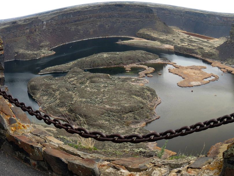 Reader photo: Dry Falls Lake, Wash, shown about 13,000 years after the Ice Age Floods.