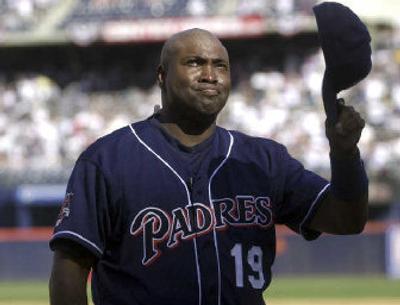 
Former San Diego standout Tony Gwynn hopes to be tipping his cap on the steps of the Baseball Hall of Fame in July.  
 (Associated Press / The Spokesman-Review)