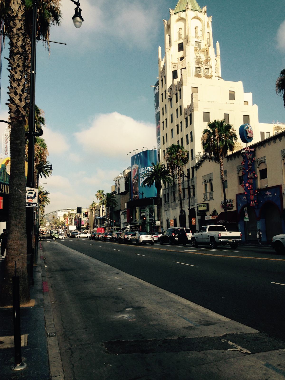 Hollywood Boulevard.