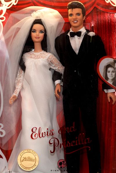 Priscilla and Elvis Presley, Barbie-style (Associated Press / The Spokesman-Review)