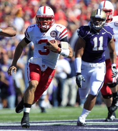 Nebraska quarterback Taylor Martinez had a hand in four Huskers touchdowns. (Associated Press)