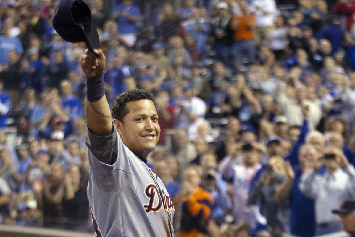 Detroit’s Miguel Cabrera won baseball’s first Triple Crown in 45 years. He’s the first Venezuelan MVP. (Associated Press)