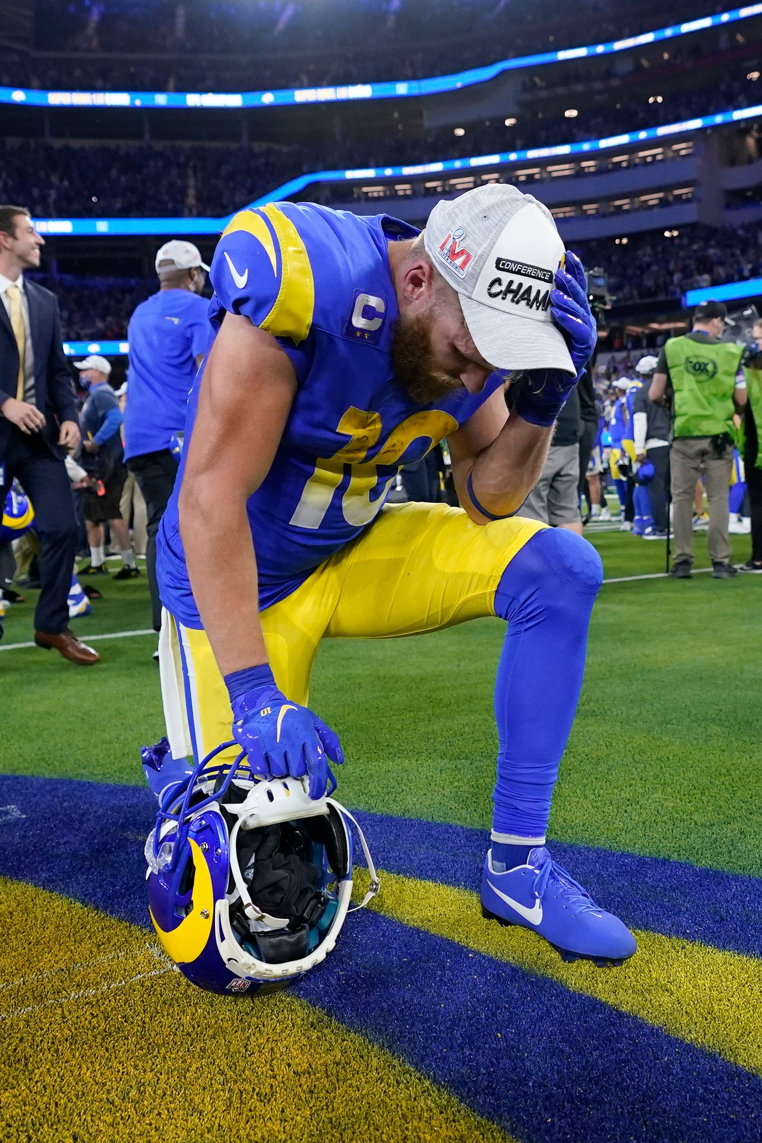 Cooper Kupp's college teammate reacts to Super Bowl win