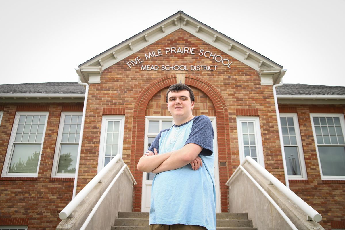 Owen Stanford is a  senior from Five Mile Prairie School. Stanford has Aspberger’s syndrome and had to work extra hard to overcome the challenges of the school environment and hone his strengths while on the autism spectrum. (Libby Kamrowski / The Spokesman-Review)
