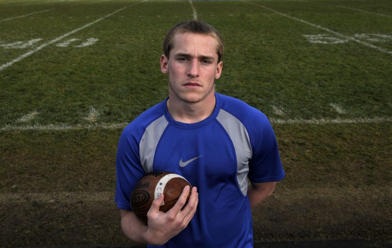 Injuries kept CdA senior Zach Keiser from breaking the school’s rushing record, but he still ranks third.  (Kathy Plonka)