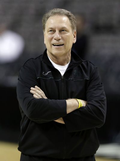 Coach Tom Izzo and his Spartans open against Valparaiso. (Associated Press)