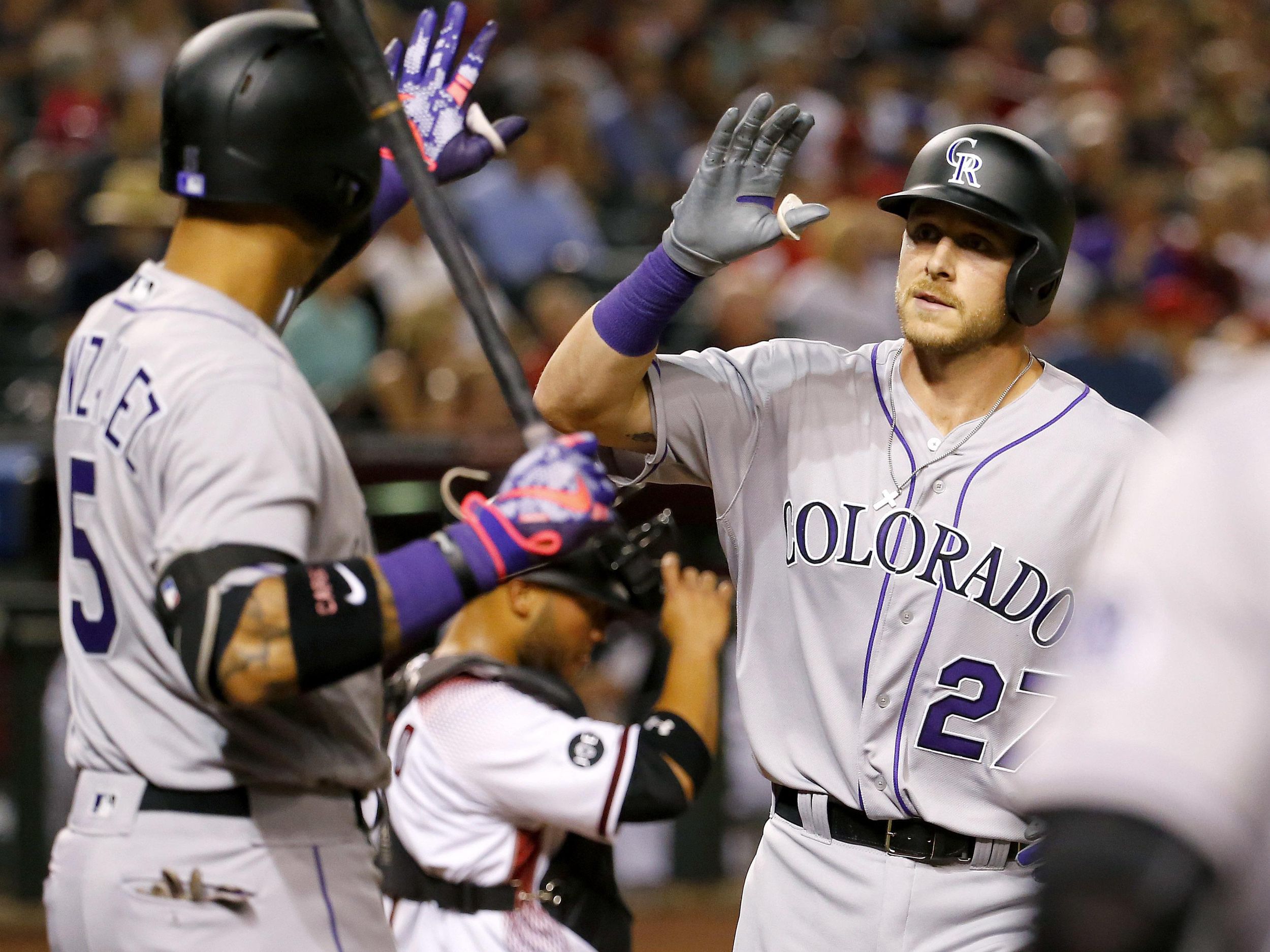 Colorado's Trevor Story has a rookie HR record tale to tell 