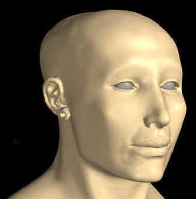 
This computer-generated rendering released by the Supreme Council of Antiquities on Tuesday shows a model of King Tutankhamun made by an Egyptian team based on facial reconstructions from CT scans of King Tutankhamun's mummy. Three teams of forensic artists and scientists, from France, the United States and Egypt, built models of the boy pharaoh's face based on some 1,700 high-resolution photos from CT scans of his mummy to reveal what he looked like the day he died. 
 (Associated Press / The Spokesman-Review)