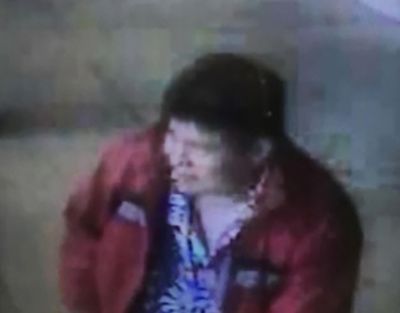 This Sunday, Nov. 12, 2017, frame from surveillance video provided by the Honolulu Police Department shows Randall Saito leaving the Hawaii State Hospital in Kaneohe, Hawaii. (Joed Viera / Associated Press)