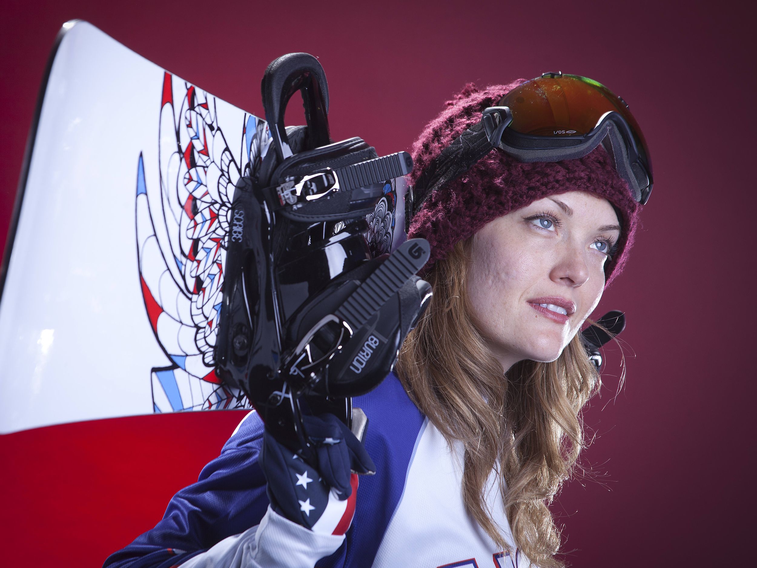 Ex-Marine and double Paralympic snowboarder Burdick accepts three