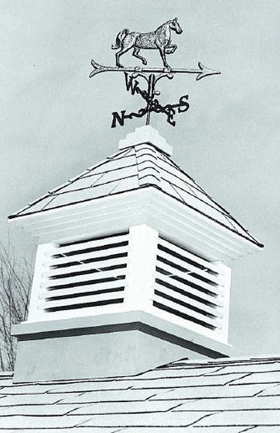 
The cupola plan is easy to follow and, once completed, the cupola is easy to install. 
 (U-BILD / The Spokesman-Review)