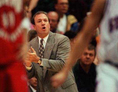 Coach Dan Monson took over for Gonzaga in 1997 and promptly led the Zags to a victory at the Top of the World Classic in Alaska.  (Christopher Anderson/The Spokesman-Review)
