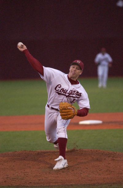 Washington State's Jared Prince is a star on the mound and at the plate for his team.
(WSU Athletics photo / The Spokesman-Review)
