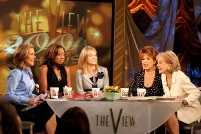 
Star Jones, second from left, was a regular co-host of 