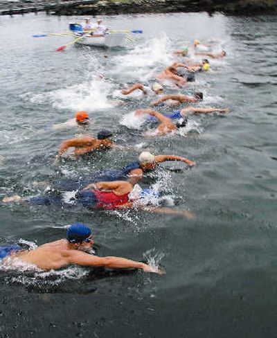 
For beginners, it is recommended that you start training at least 12 weeks before race day, while a more active and regular exercisers may be able to prepare in 6-10 weeks. 
 (Metro Services / The Spokesman-Review)