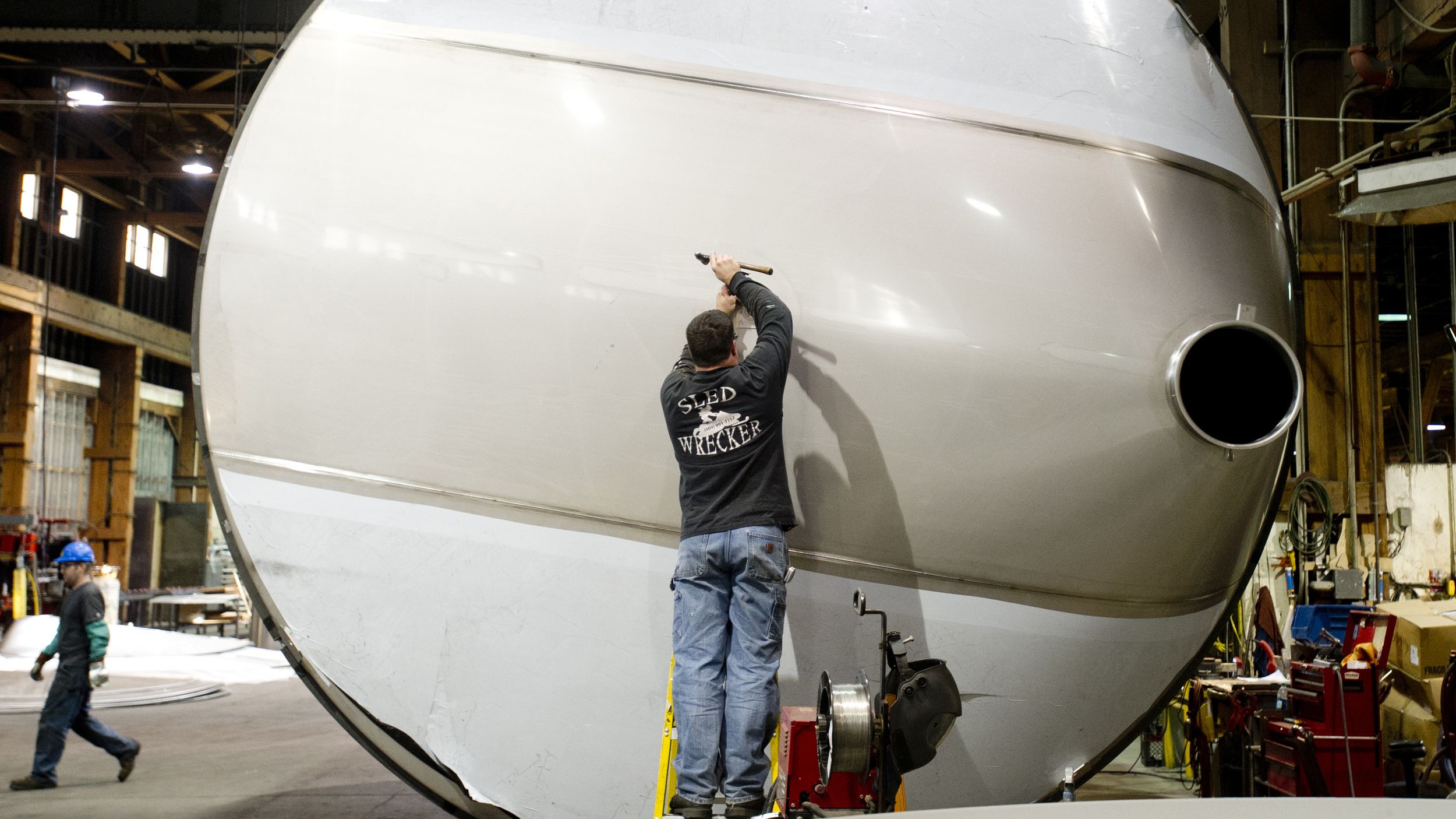 A crush on wine: Steel tank manufacturer thriving | The Spokesman-Review
