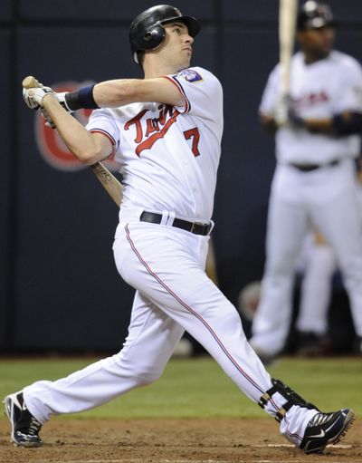 Minnesota’s Joe Mauer has found some power.  (Associated Press / The Spokesman-Review)