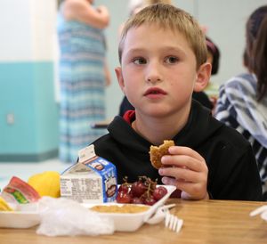 The Nampa School District is offering free lunches at 11 of its schools this year — under a federal program designed to cut paperwork and serve more meals in high-poverty schools. (Photo by Andrew Reed, Idaho Education News.)