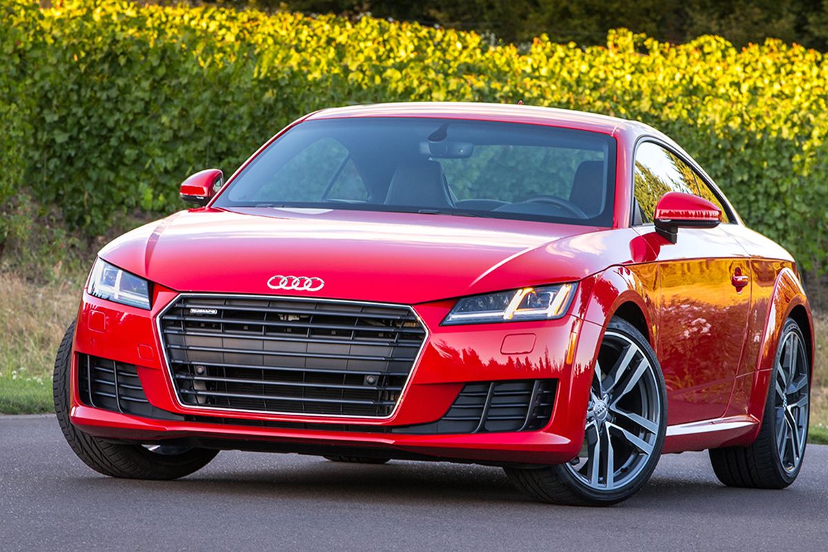 The 2016 Audi TT can turn a drive to the dry-cleaner into a privileged moment.
 (Audi)