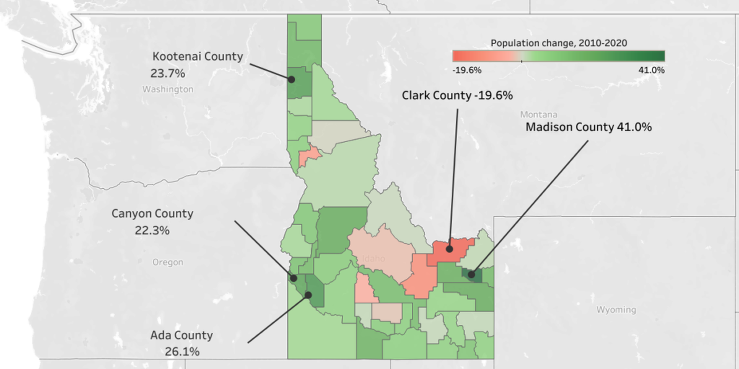 Census 2020 data illustrates Idaho’s urban, rural divide The SpokesmanReview