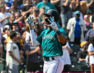 Julio Rodriguez has high expectations this season, hoping to recreate the magic from two seasons ago when he led the Mariners to the postseason.  (Tribune News Service)