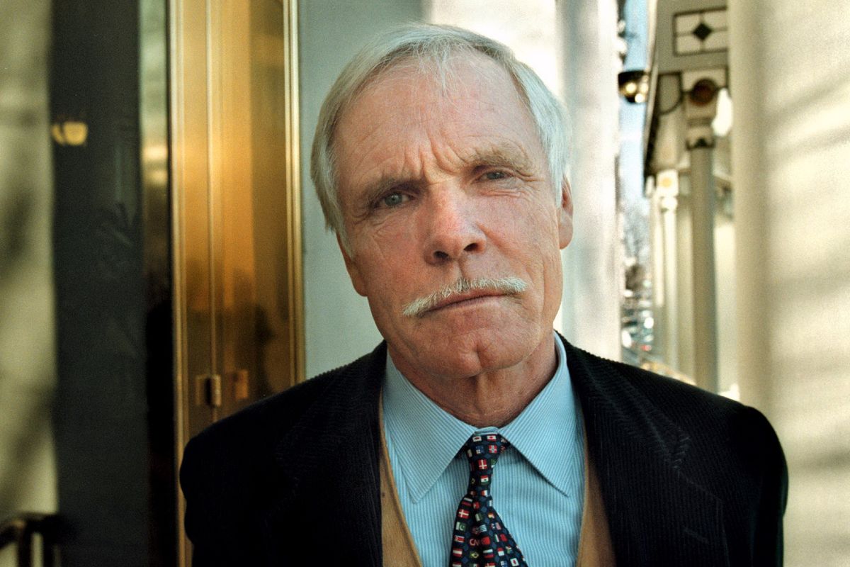 CNN founder Ted Turner. (Michael Williamson/The Washington Post))