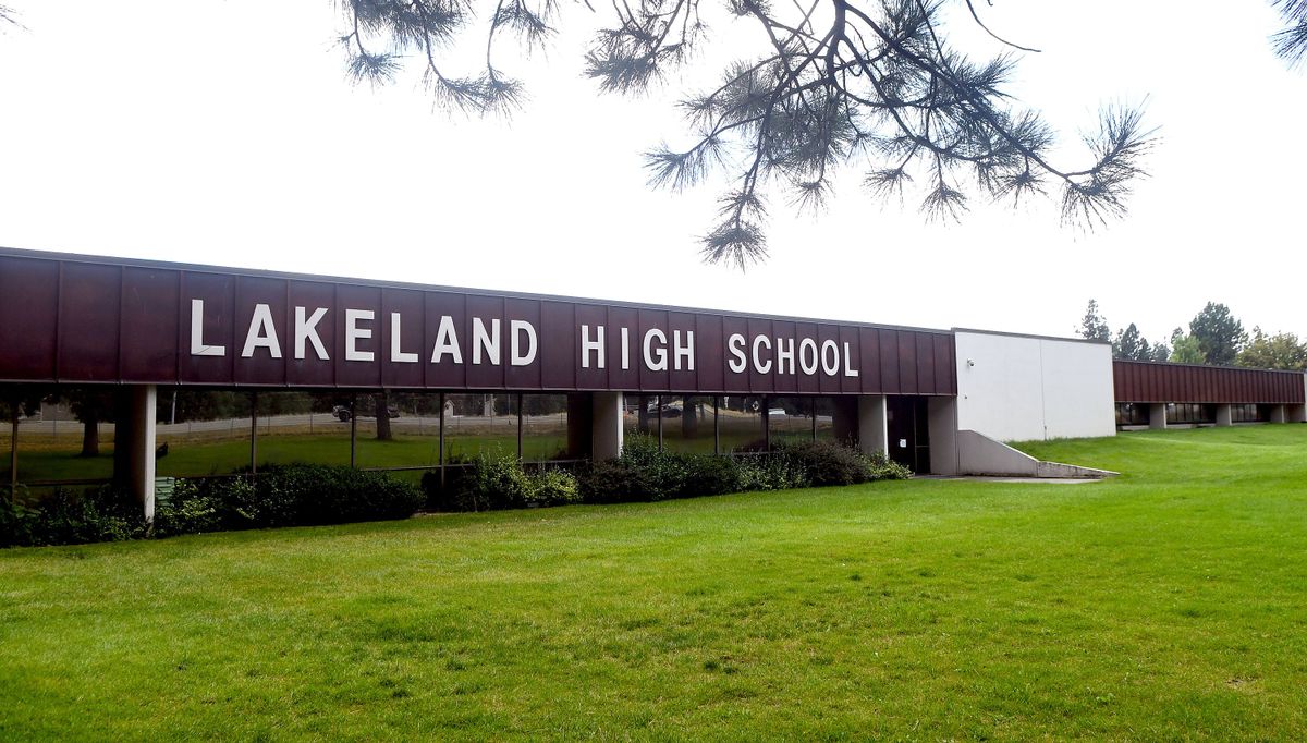 Lakeland High School in Rathdrum is photographed on Thursday, August 20, 2020. The Lakeland School District is asking voters for a two-year replacement levy in the election on Nov. 5, 2024.  (Kathy Plonka/The Spokesman-Review)