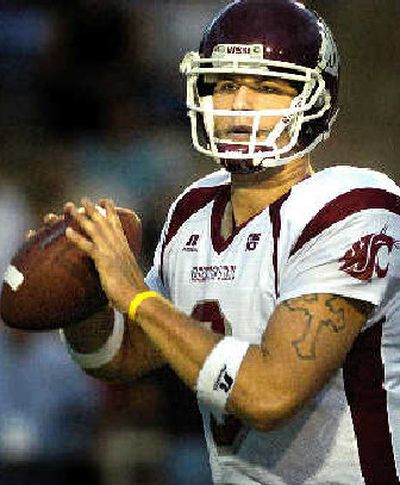
Quarterback Josh Swogger has secured his release from Washington State. 
 (File/ / The Spokesman-Review)