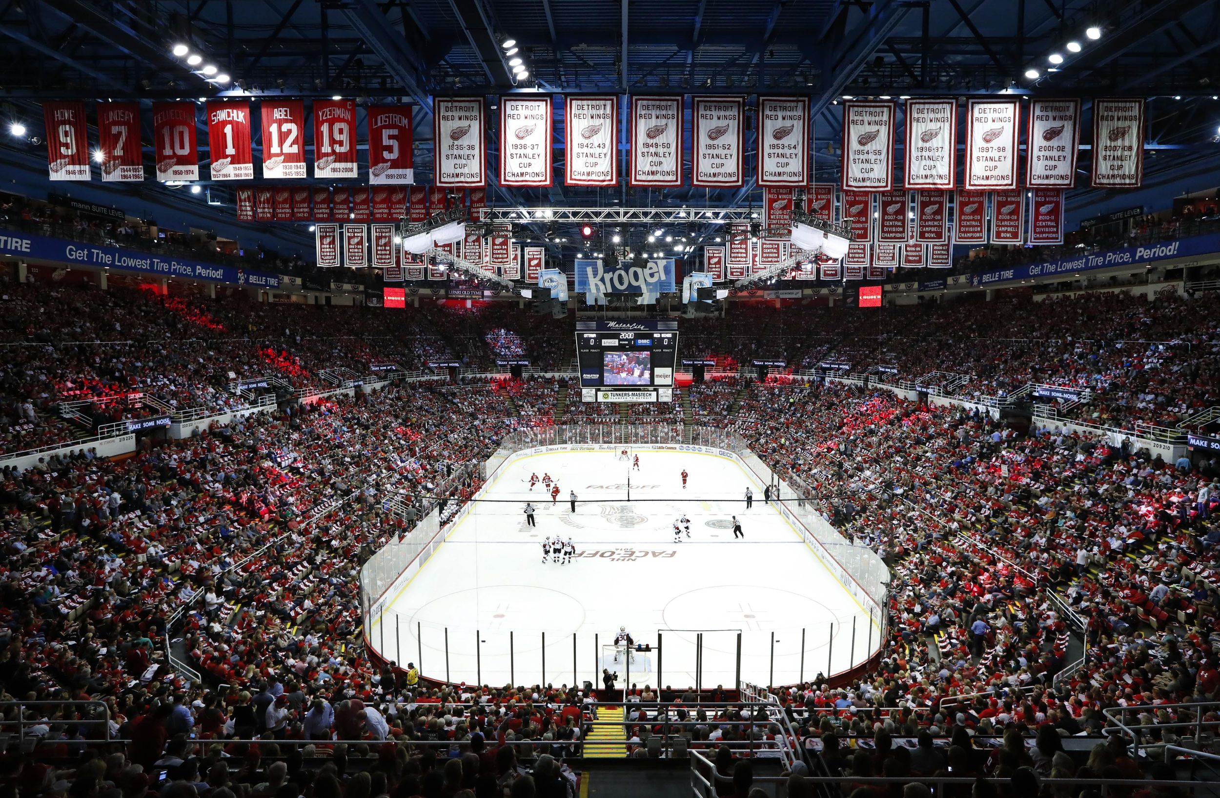 Red Wings' say goodbye to Joe Louis Arena, playoff streak - Sports