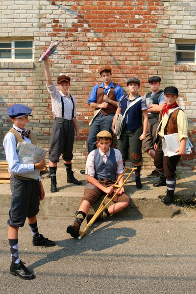 The kids are alright in CYT North Idaho’s production of
Disney’s “Newsies.” (CYT North Idaho)