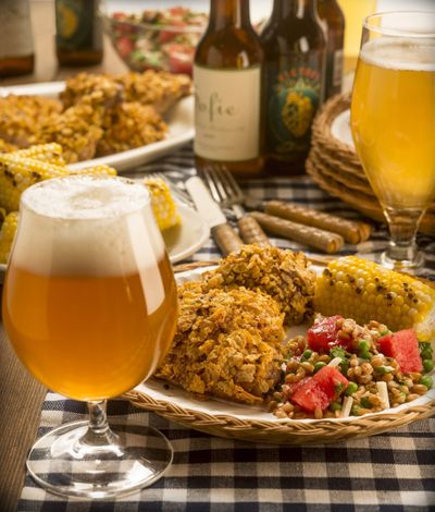 If you are assigned to bring the beer for a Labor Day picnic, make sure you know what others are bringing so you can choose a beer that fits well with the main dishes.