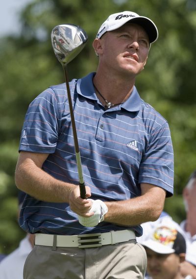 Nathan Green earned his first PGA Tour win at the Canadian Open.  (Associated Press / The Spokesman-Review)