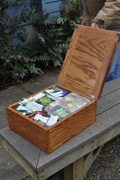 Extra garden seeds need to be stored in a sturdy, rodent-proof container in a cool, dry place such as a garage, basement or cool room in the house. Stored correctly, they will remain viable for several years.