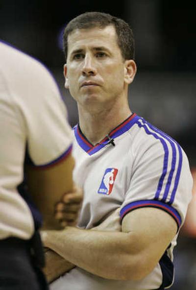 
Disgraced former official Tim Donaghy says NBA brass plays favorites. Associated Press
 (Associated Press / The Spokesman-Review)