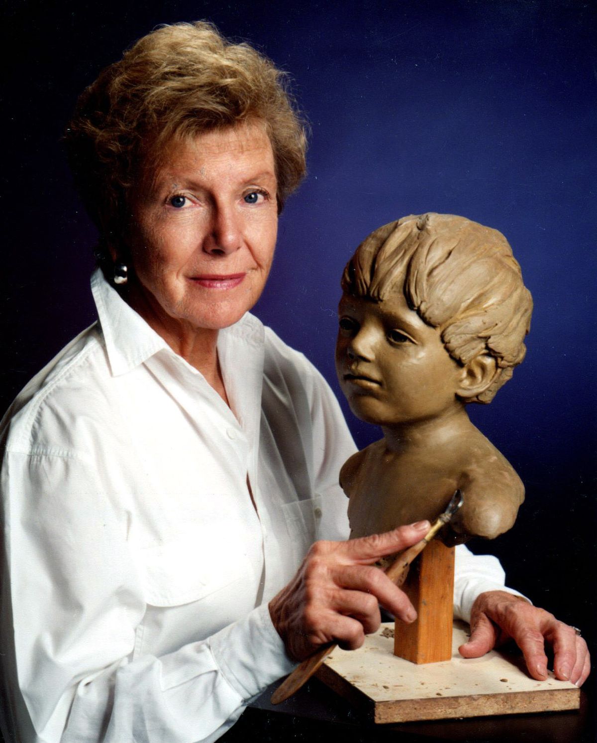 Dorothy Fowler, shown in 2008, created sculptures that can be found throughout Spokane and around the world.