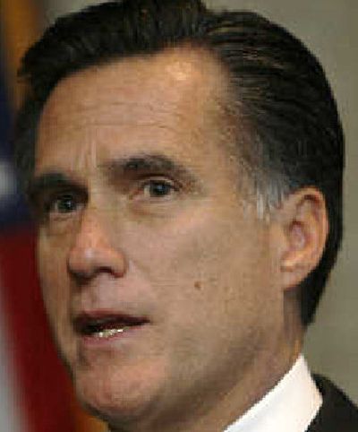 
Romney
 (The Spokesman-Review)