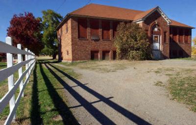 
Five Mile Schoolhouse, built in 1939, is being restored. The restoration committee is looking to alumni of the school for donations of memorabilia. 
 (Kathryn Stevens / The Spokesman-Review)