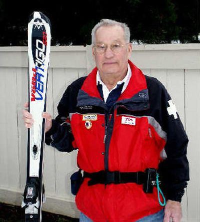 
Steven Bilte, 78, has been a national ski patroller at Lookout Mountain for 53 years, earning him status as one of the most senior patrollers in the country. 
 (Mike Kincaid Handle Extra / The Spokesman-Review)