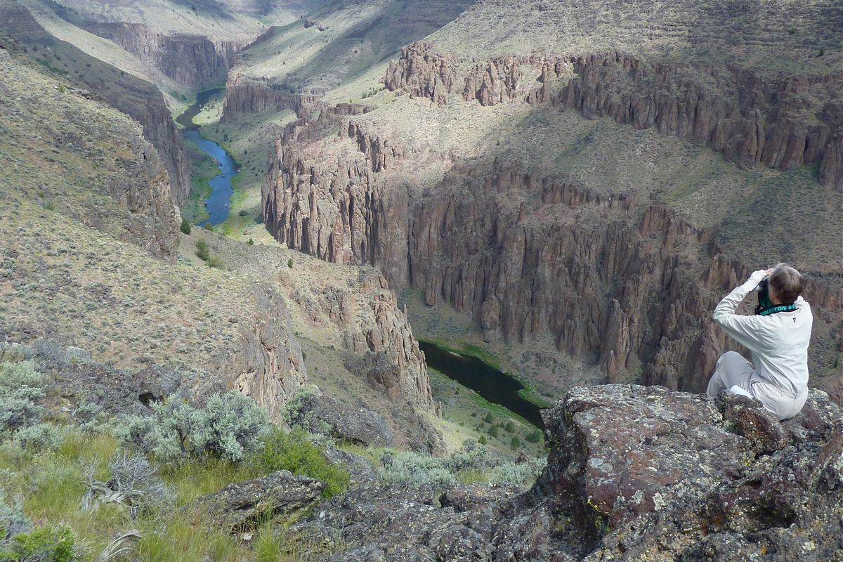 Bonnie Olin has been exploring the Owyhee River canyonlands for 24 years. (MIKE QUIGLEY / MIKE QUIGLEY)