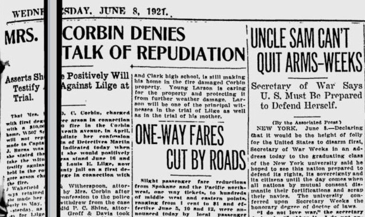 This day in history Corbin defense in disarray as arson trial looms
