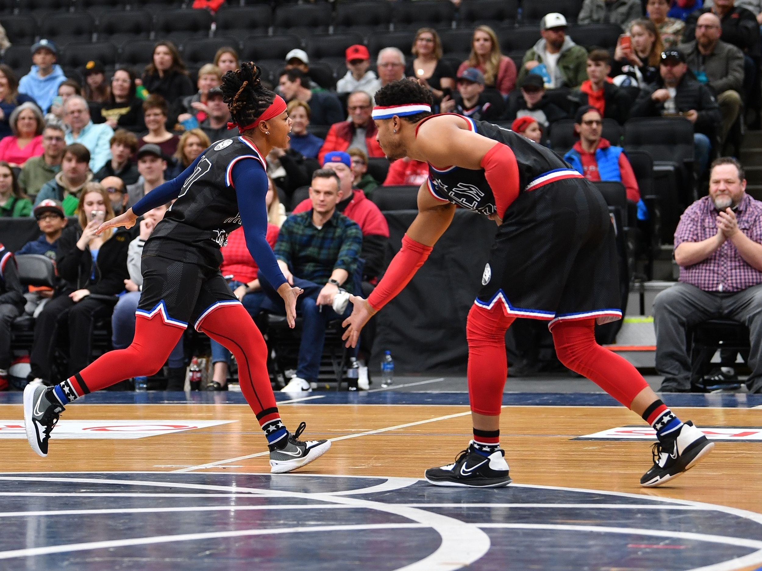 Globetrotter Torch George hopes to pass the torch to young girls