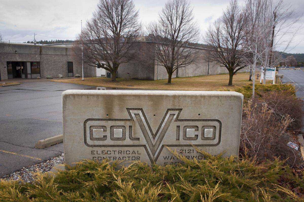 The former Colvico Electric building sits on the land now under purchase near Felts Field. (Colin Mulvany)