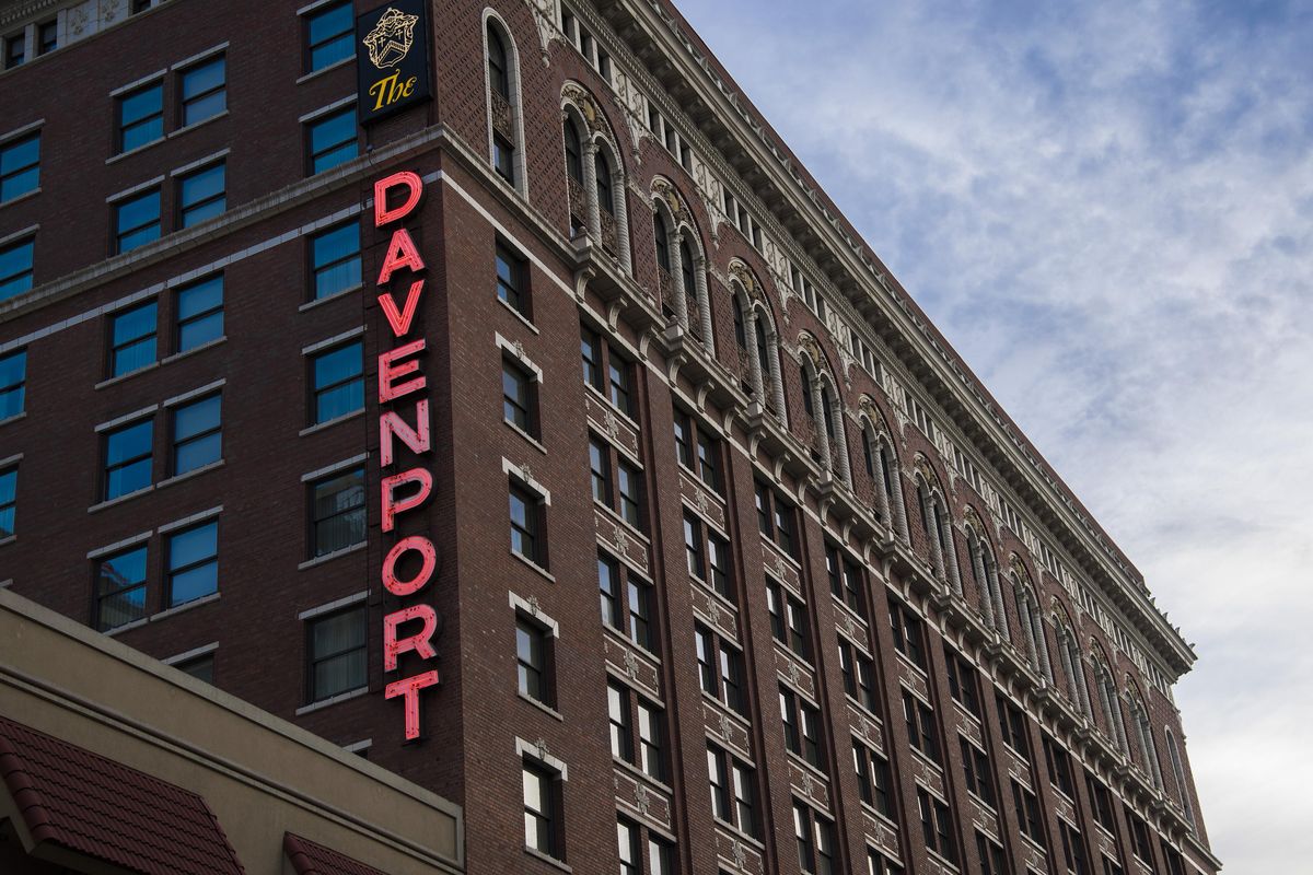 The Davenport Hotel was built in 1914 and completely restored by developer Walt Worthy in 2002. (Colin Mulvany / The Spokesman-Review)