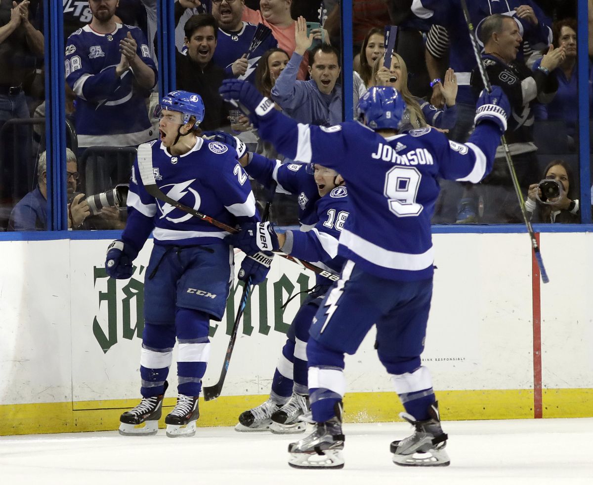 Tampa Bay Lightning F Ryan Callahan Takes Ice In Full Contact Jersey