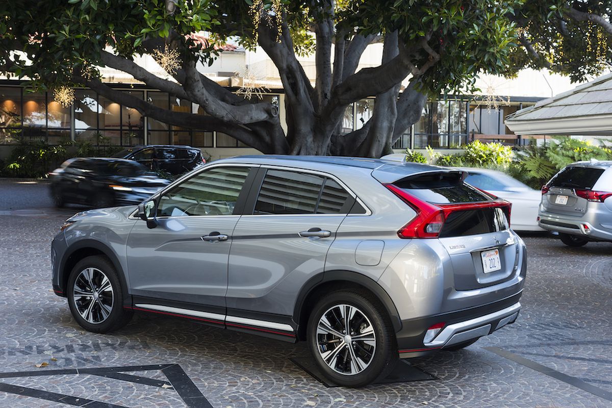 The torque-vectoring AWD system automatically apportions power to the front and rear axles and between the left and right wheels. (Mitsubishi)