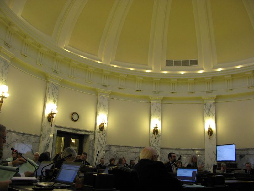 JFAC members set agency budgets on Monday morning (Betsy Russell)