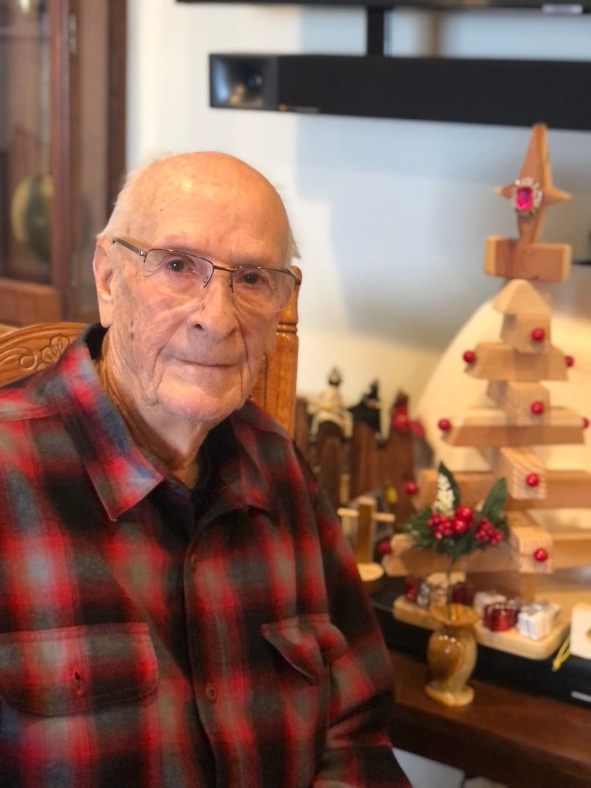 Gary Girod, 85, is a retired firefighter who can’t pass a Salvation Army red kettle without putting in a donation. He’s never forgotten how the charity showed up in the most unlikely of places to bring nourishment for him and a small fire crew stranded overnight.  (Courtesy)